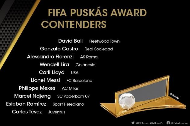 FIFA Puskas Award Top 10
