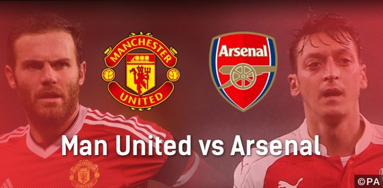 Infographic: Manchester United vs Arsenal