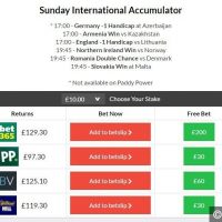 12/1 International Acca Lands – 6 Winners in 8 Days!