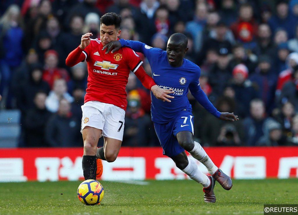 Alexis Sanchez, Manchester United - Ngolo Kante, Chelsea