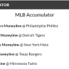 14/1 MLB Accumulator lands on Friday night!