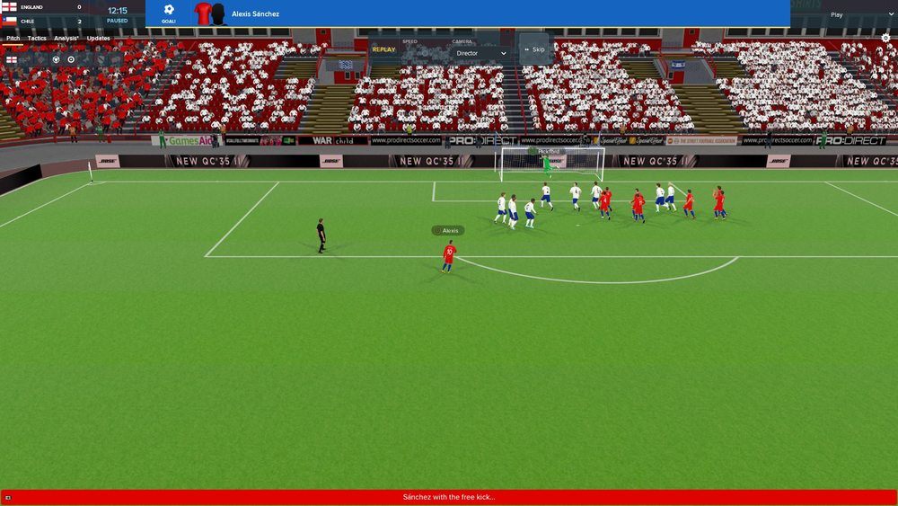 England World Cup football manager