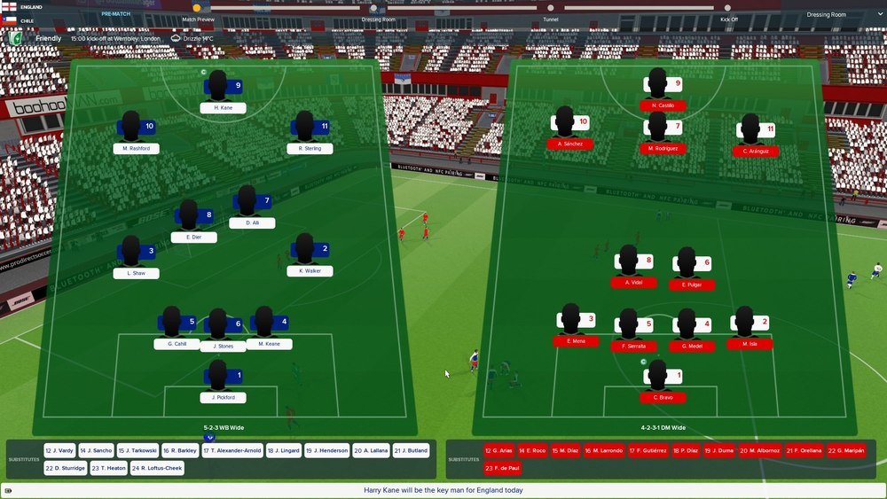 England World Cup football manager