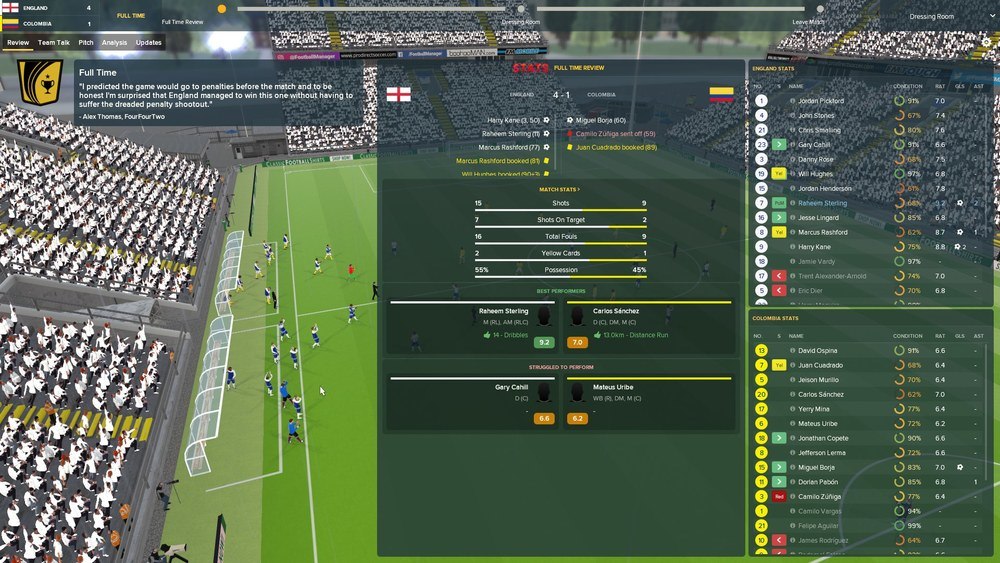 England Football Manager World Cup