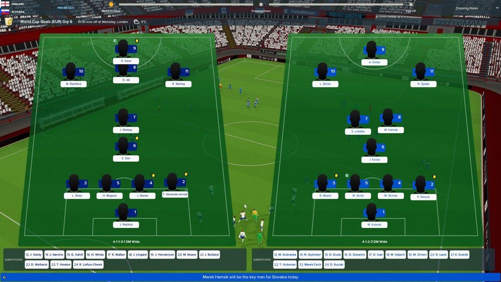 World Cup 2018 Football Manager England