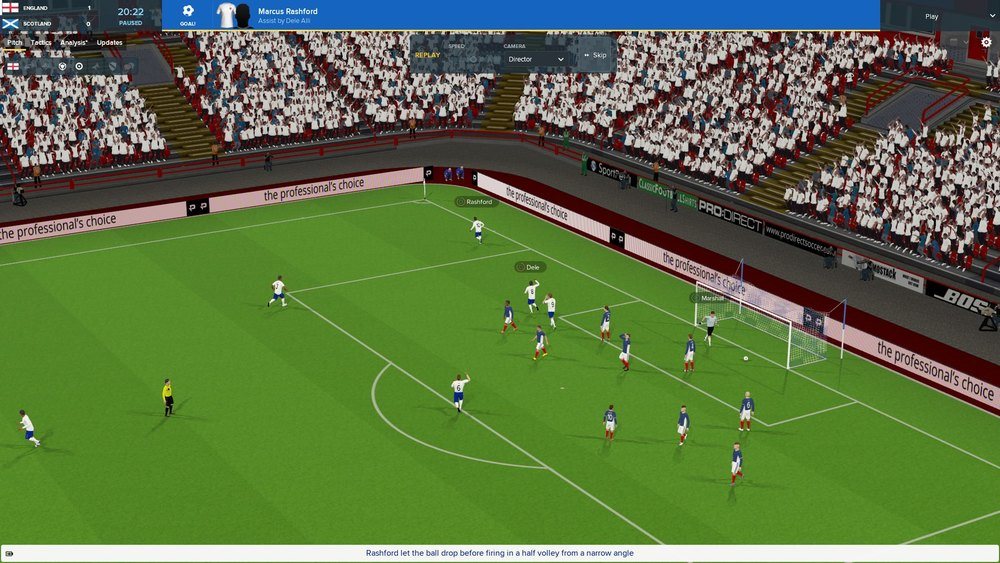 World Cup football manager England