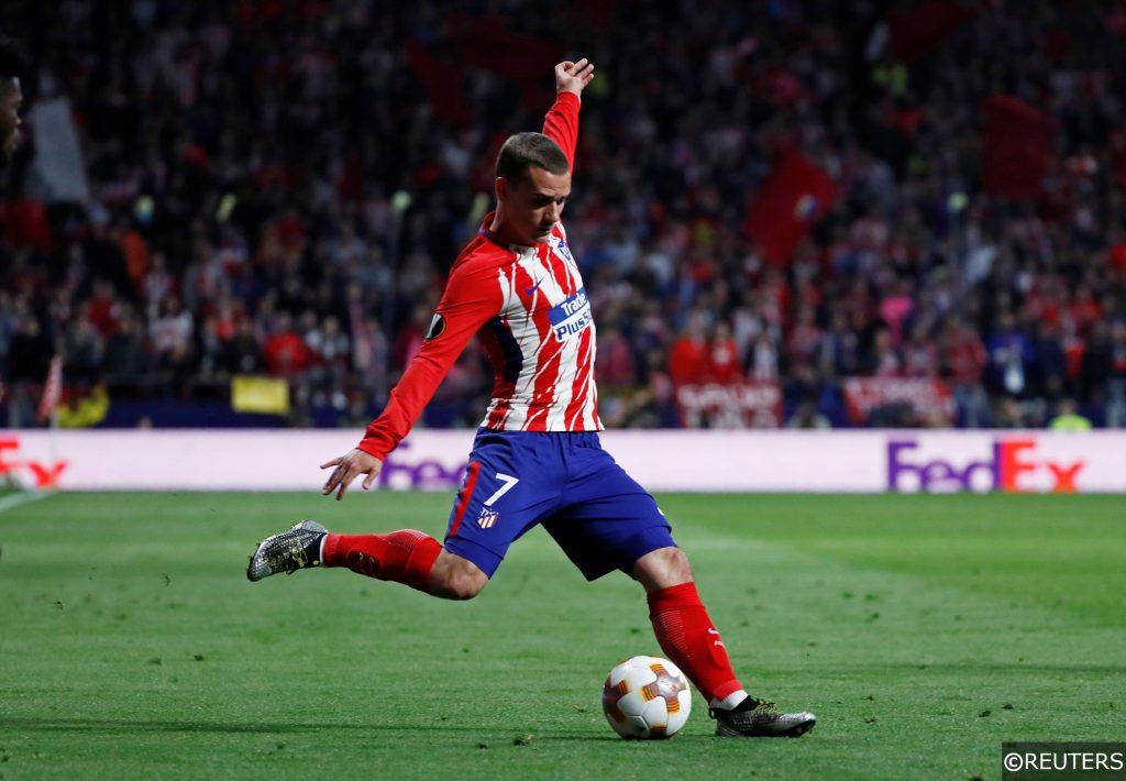 Atletico Madrid's Antoine Griezmann