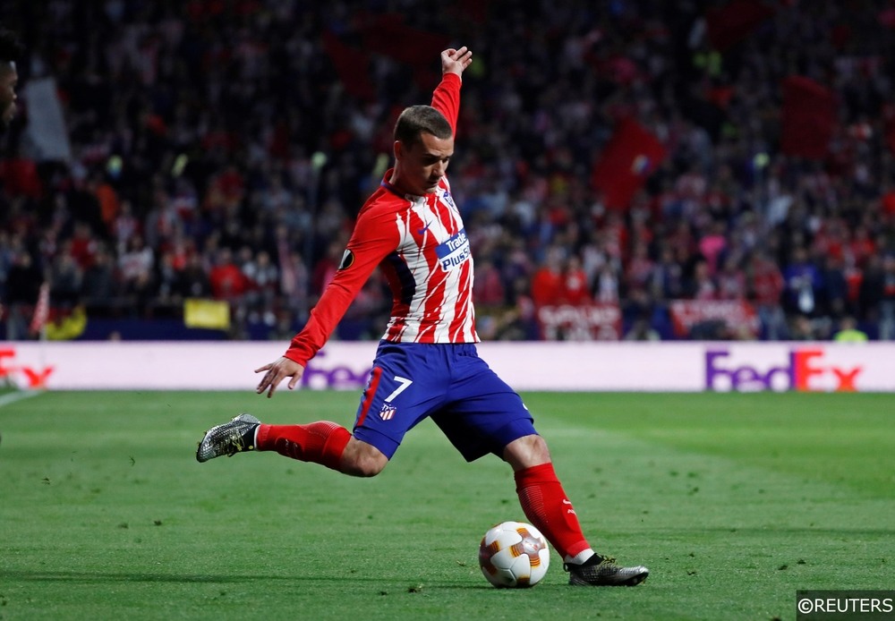 Atletico Madrid's Antoine Griezmann