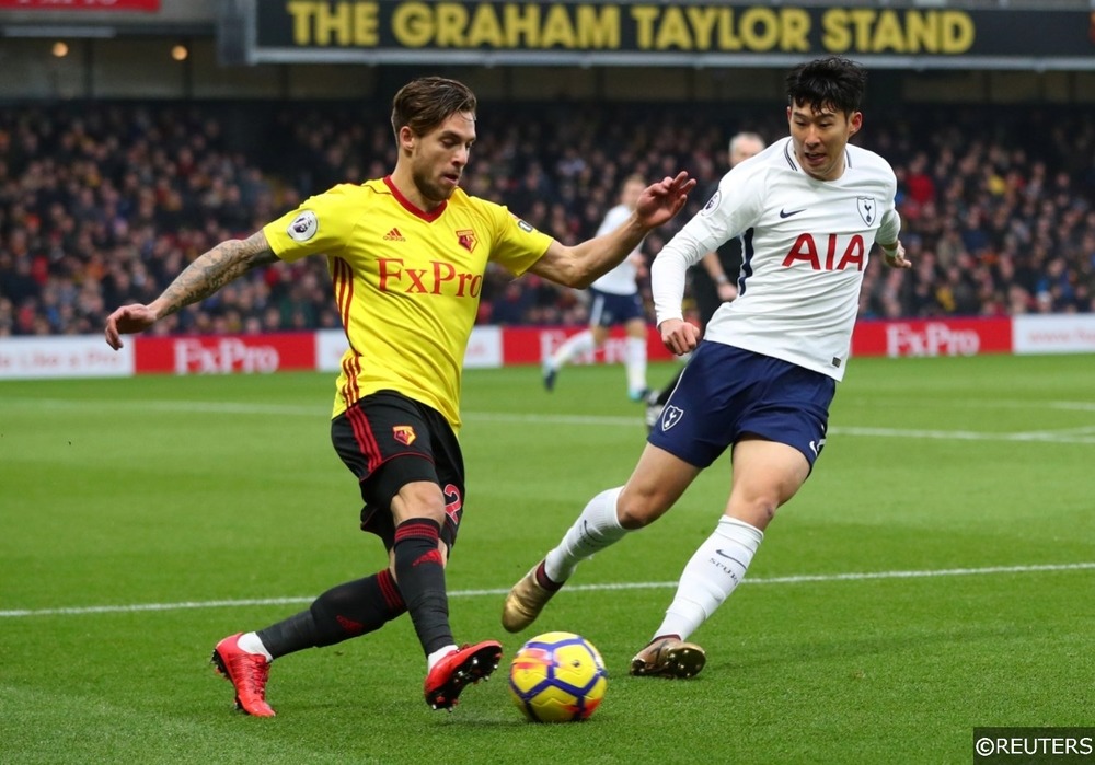 Watford Kiko Femenia vs Tottenham Son