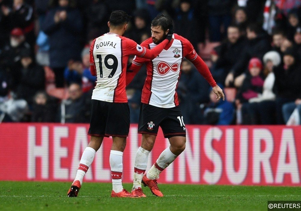 Southampton Charlie Austin Boufal