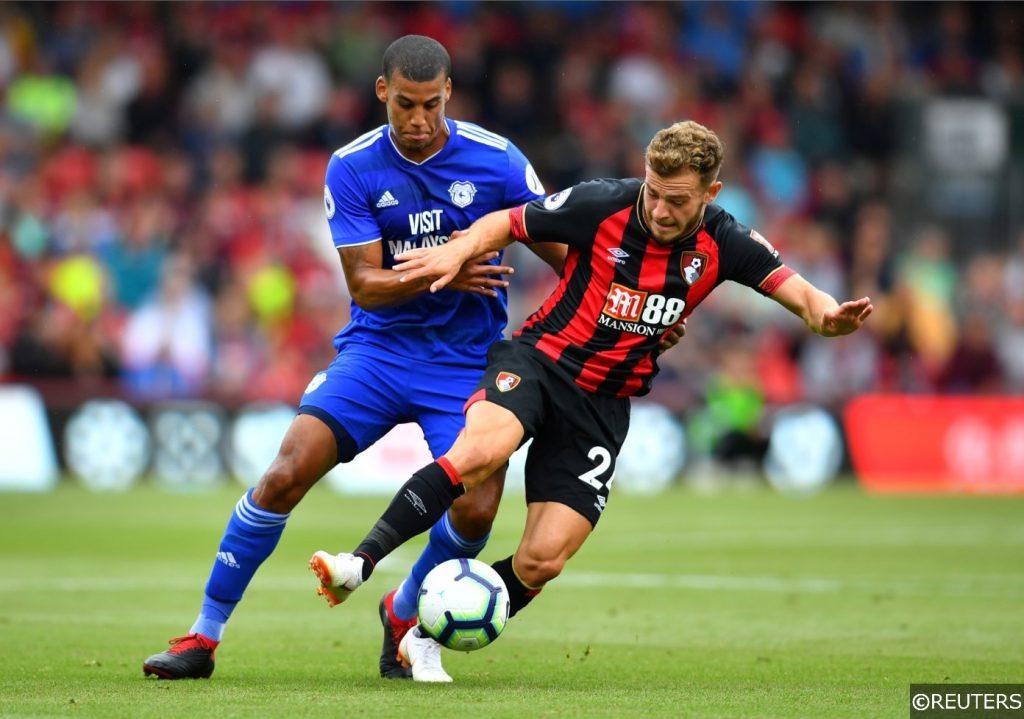 Cardiff City Lee Peltier Bournemouth Ryan Fraser