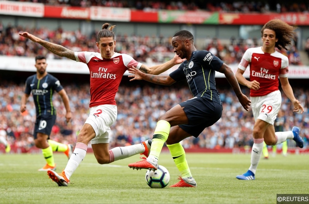 Manchester City Sterling Arsenal Bellerin