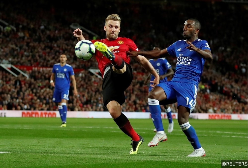 Manchester United Luke Shaw Leicester City Pereira