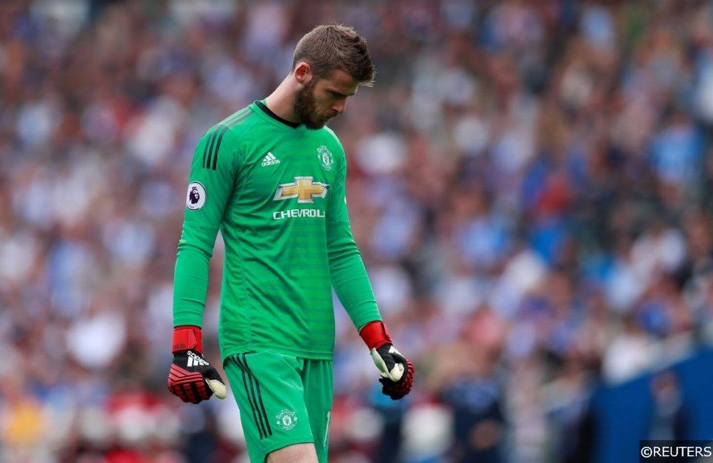 Manchester United Sad David de Gea