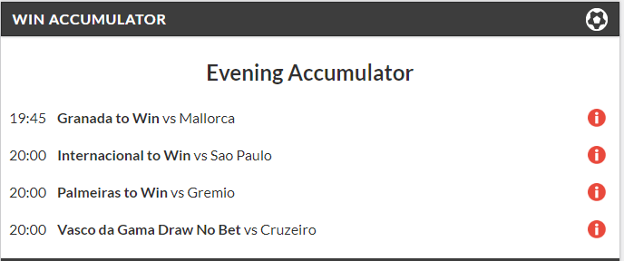 10/1 Evening Accumulator Lands on Sunday Night!