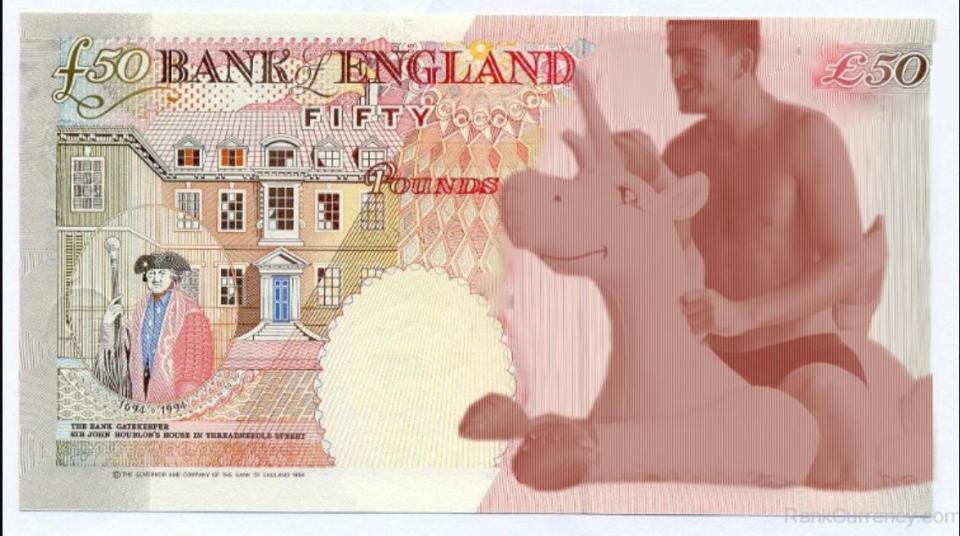 Harry Maguire £50 note