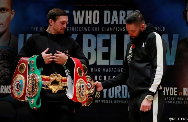 Tony Bellew vs Oleksandr Usyk Free Bets & Special Offers