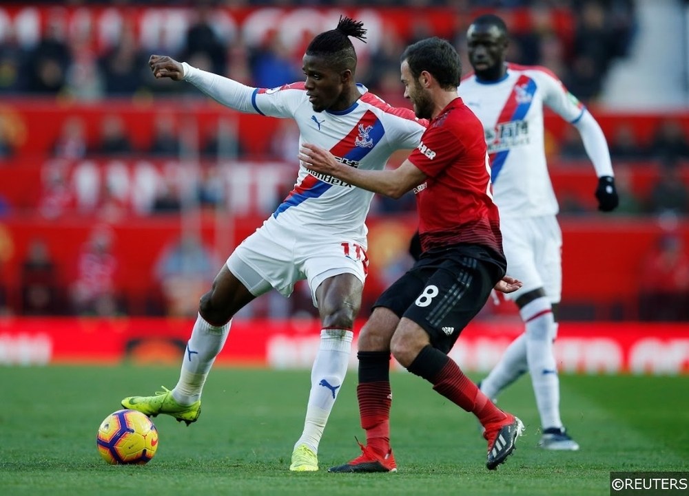 Crystal Palace Zaha Man United Mata