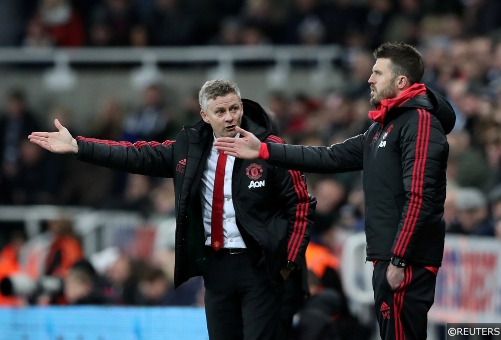 ole gunnar solskjaer michael carrick manchester united