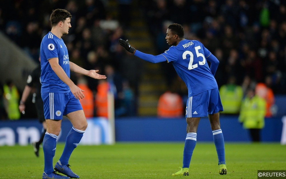 Harry Maguire Wilfred Ndidi Leicester City