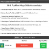 485/1 NHL Mega Odds, 17/1 Acca & Double all land on Tuesday night!!