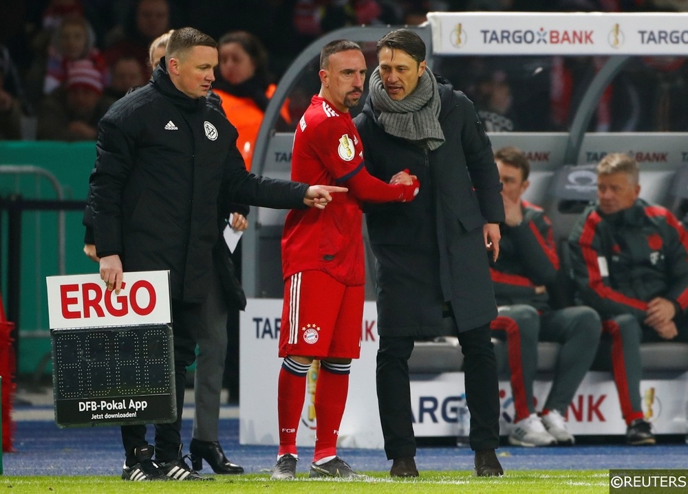 Bayern Munich Niko Kovac Frank Ribery