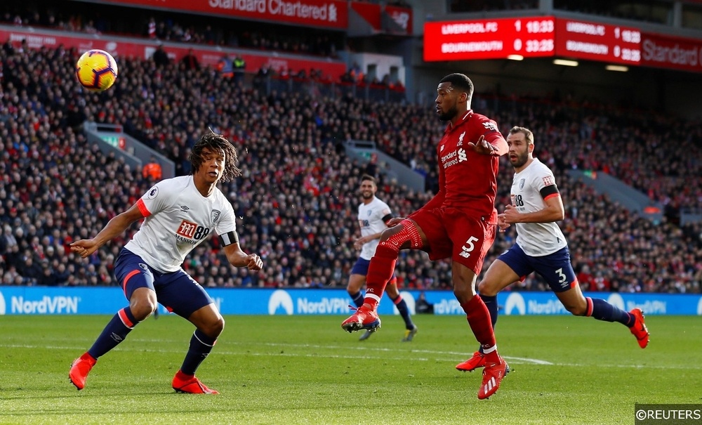 Liverpool Georginio Wijnaldum Bournemouth Nathan Ake