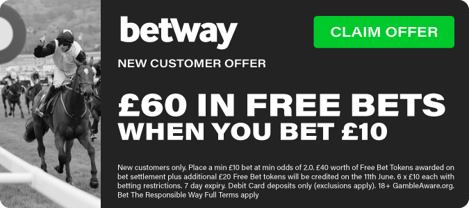 Get £60 In Free Bets When You Bet £10