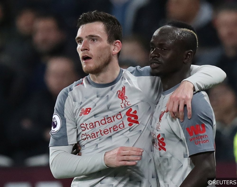 Andrew Robertson, Sadio Mane, Liverpool