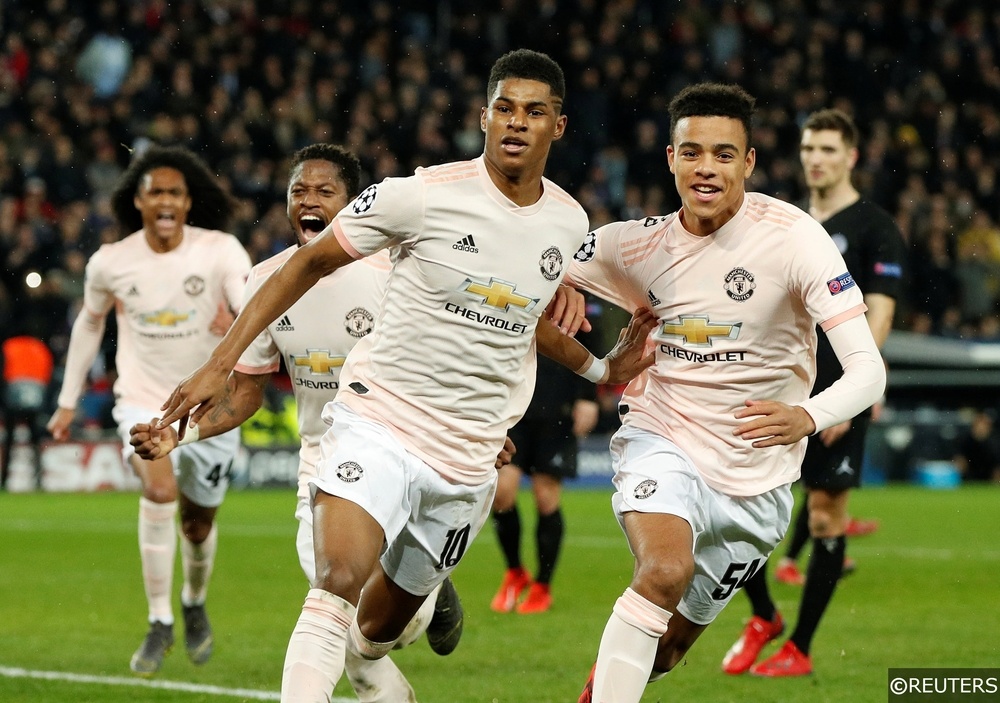 Marcus Rashford Mason Greenwood Man Utd