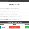 15/1 MLB Accumulator + Double come in on Thursday night!