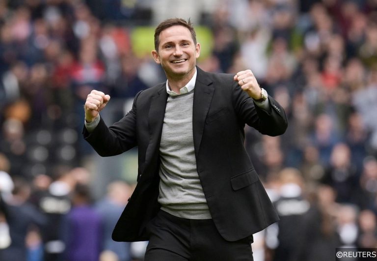 Next Derby Manager Odds: Frank Lampard's 25/1 Successor