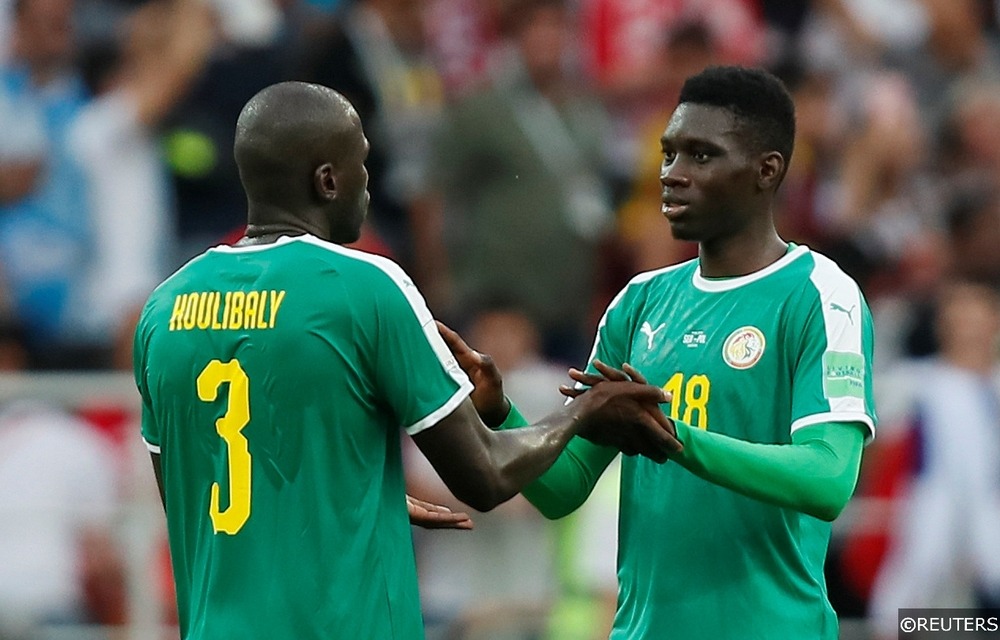 Ismaila Sarr cKalidou Koulibaly Senegal