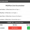 11/1 MLB Accumulator + Double land on Friday Night!