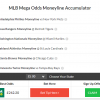 47/1 MLB Mega Accumulator lands on Wednesday night!