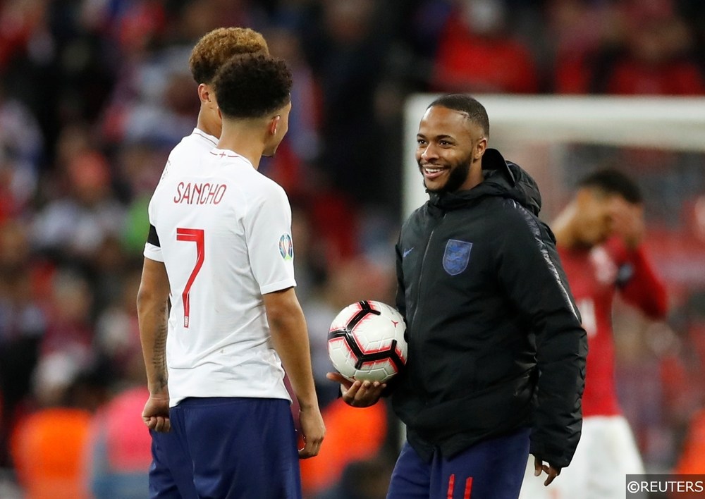 Jadon Sancho England Betting