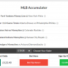 5/1 MLB Accumulator lands on Wednesday Night!