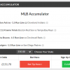 MLB Accumulator lands at 6/1 on Thursday night!