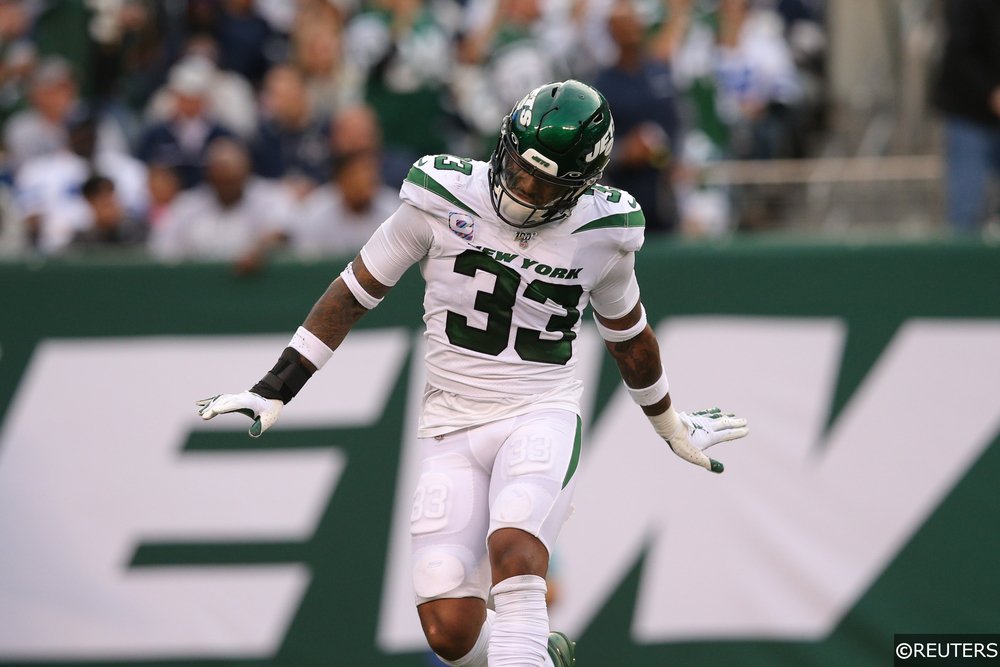 Jamal Adams playing for Jets