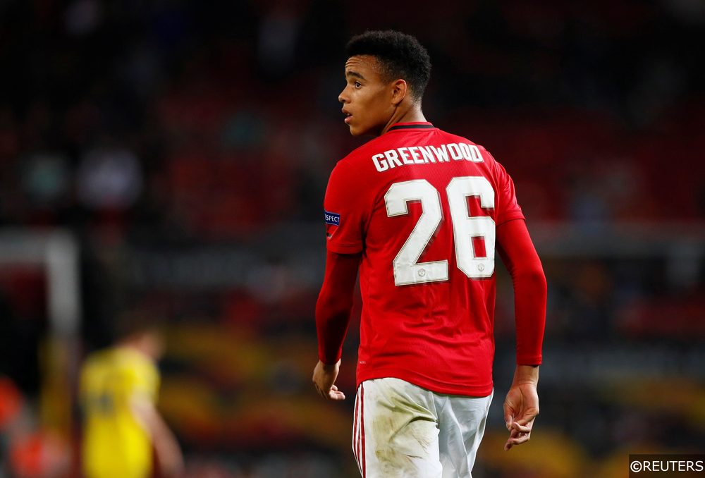 Mason Greenwood of Man Utd