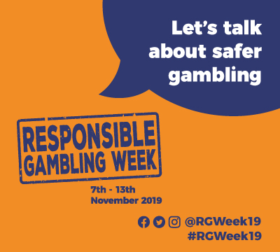 Responsible Gambling Week: 7th to the 13th of November
