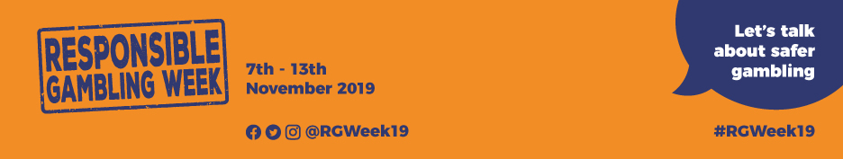 Responsible Gambling Week banner 2019