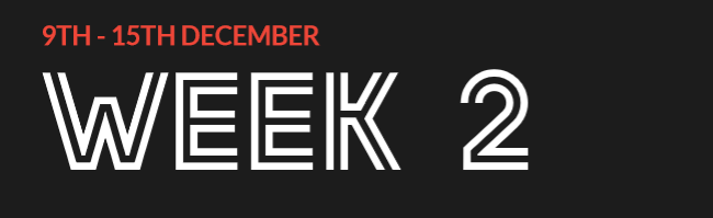 Festive Football Calendar Week 2