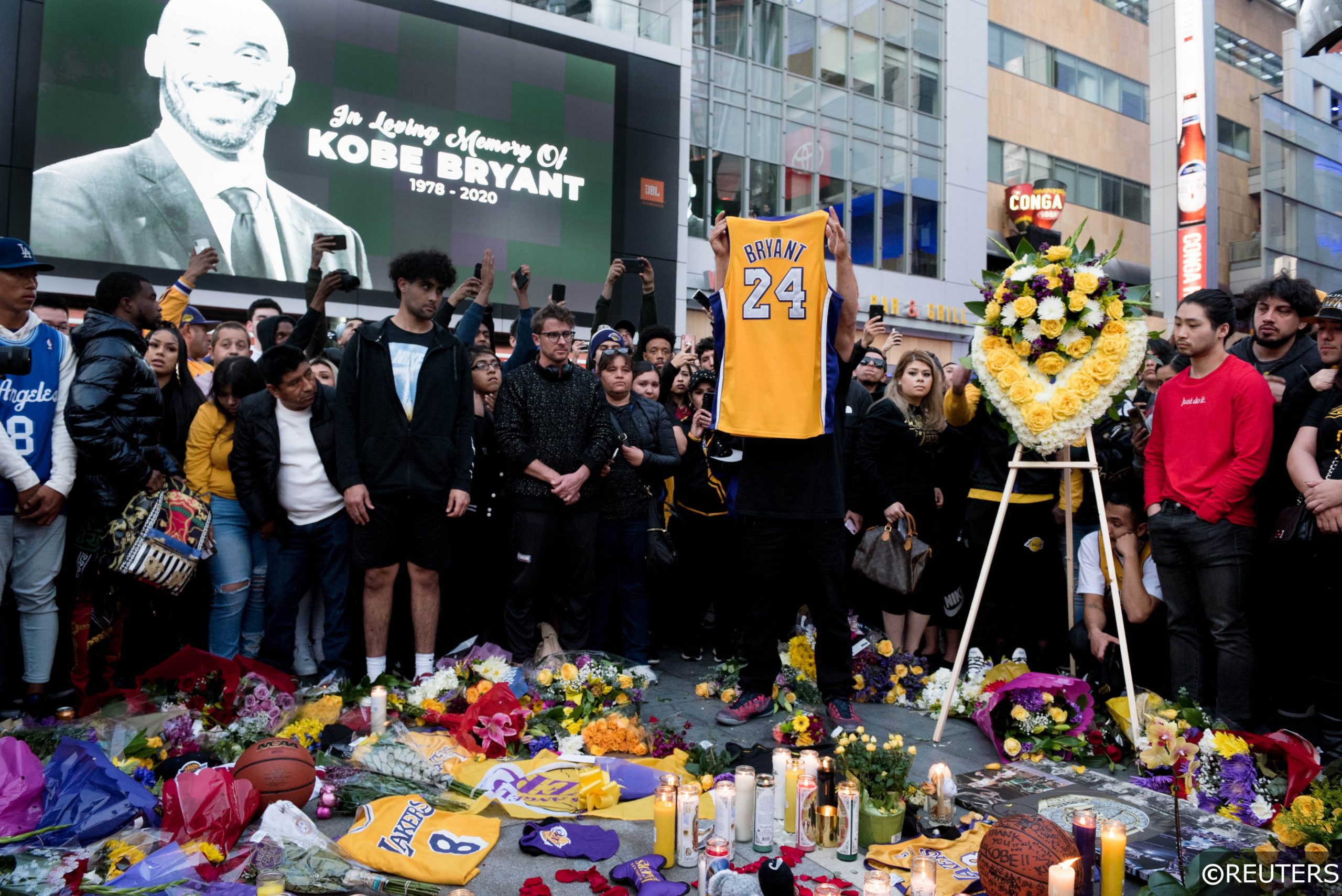 Kobe Bryant Vigil