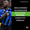 6/1 Win Accumulator & 12/1 Evening Accumulator Land On Sunday!