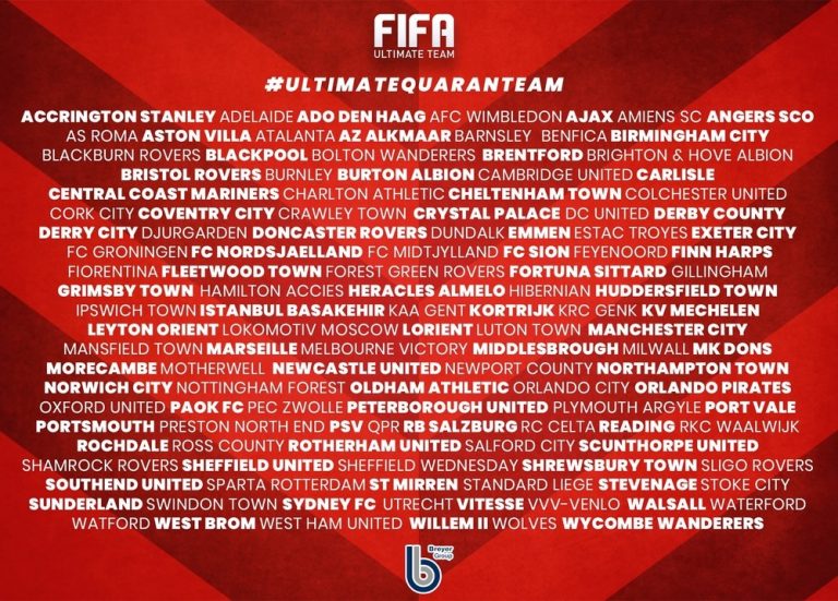 #UltimateQuaranTeam – Favourites and Dark Horses to Win Leyton Orient’s FIFA Tournament