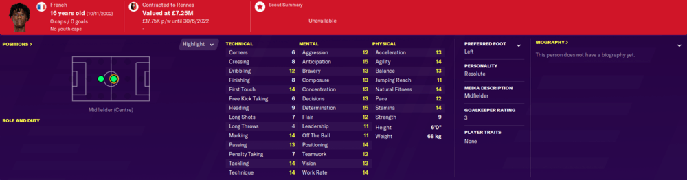 Football Manager 2020 wonderkids