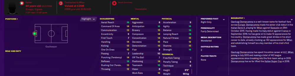 Football Manager 2020 wonderkids