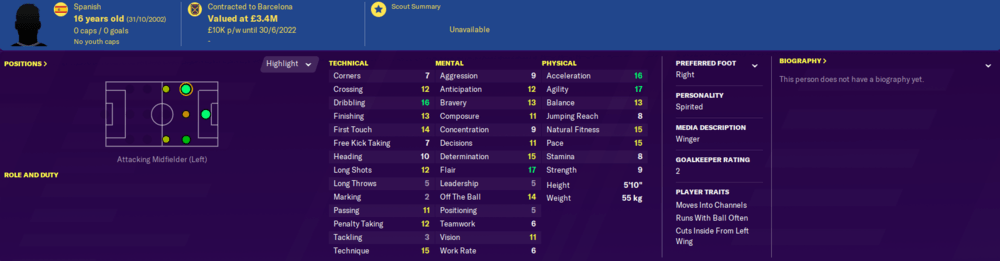 Football Manager 2020 wonderkids