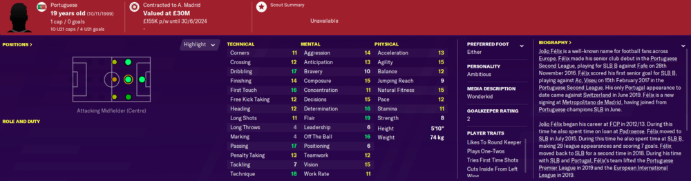 Football Manager 2020 wonderkids